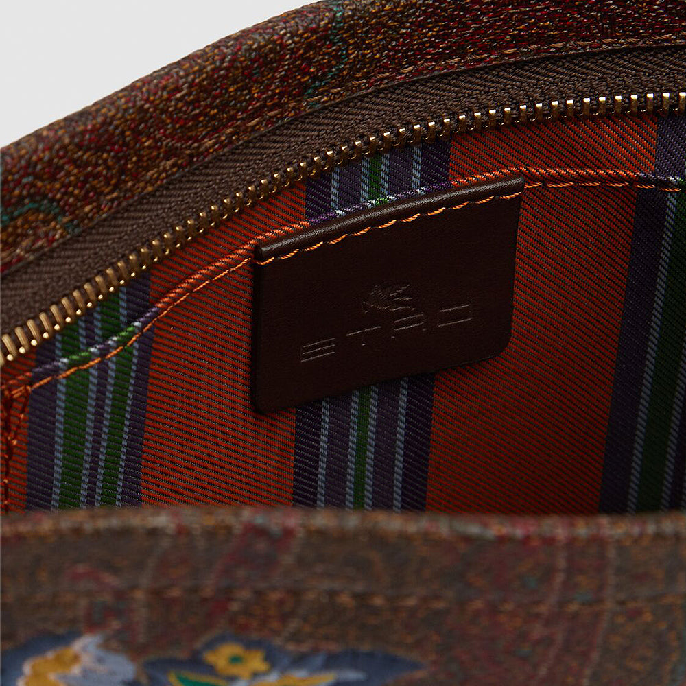 Paisley Pouch With Embroidery