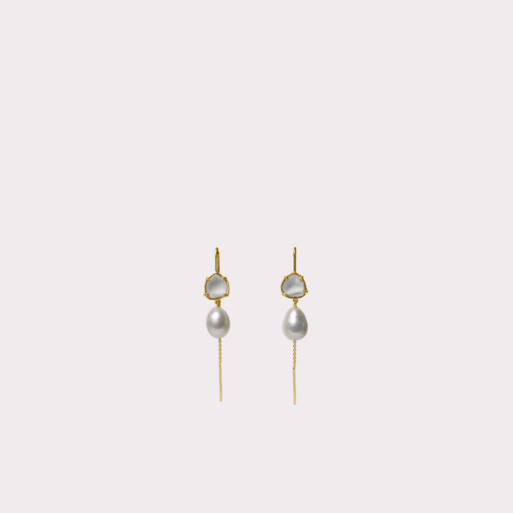 Manou Earring White