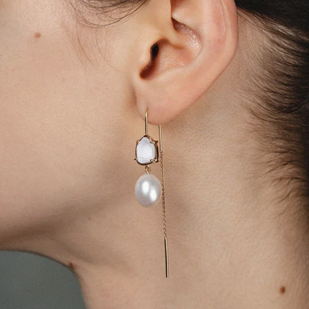 Manou Earring White