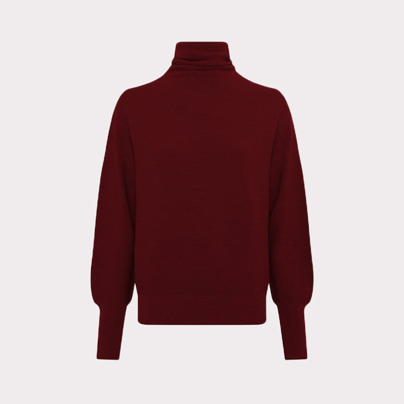 Fine Mesh High Neck Top