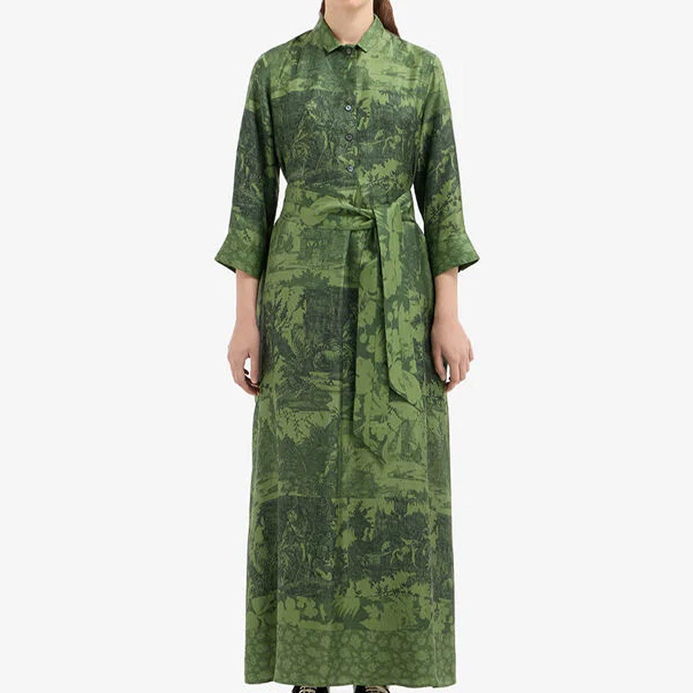Pierre-Louis Mascia ALOE dress silk | ALOEGUM Shirt Dress Silk | Mostert & van Leeuwen | 516037 | 01933403