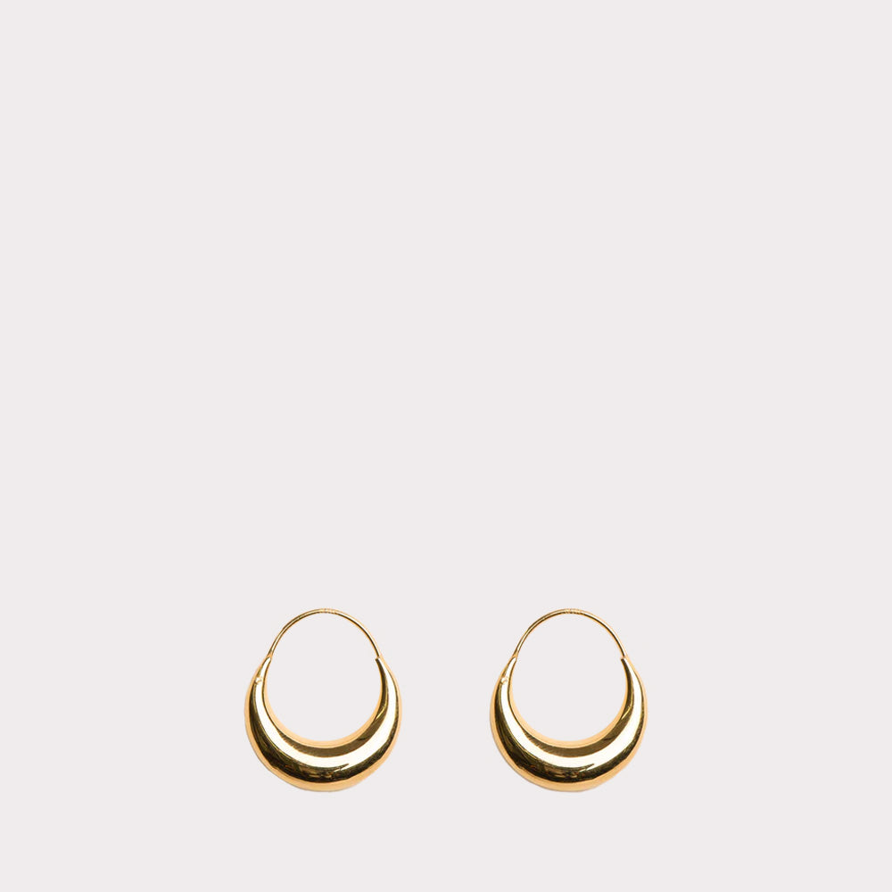 Large Hoop 18kt Gold Earring