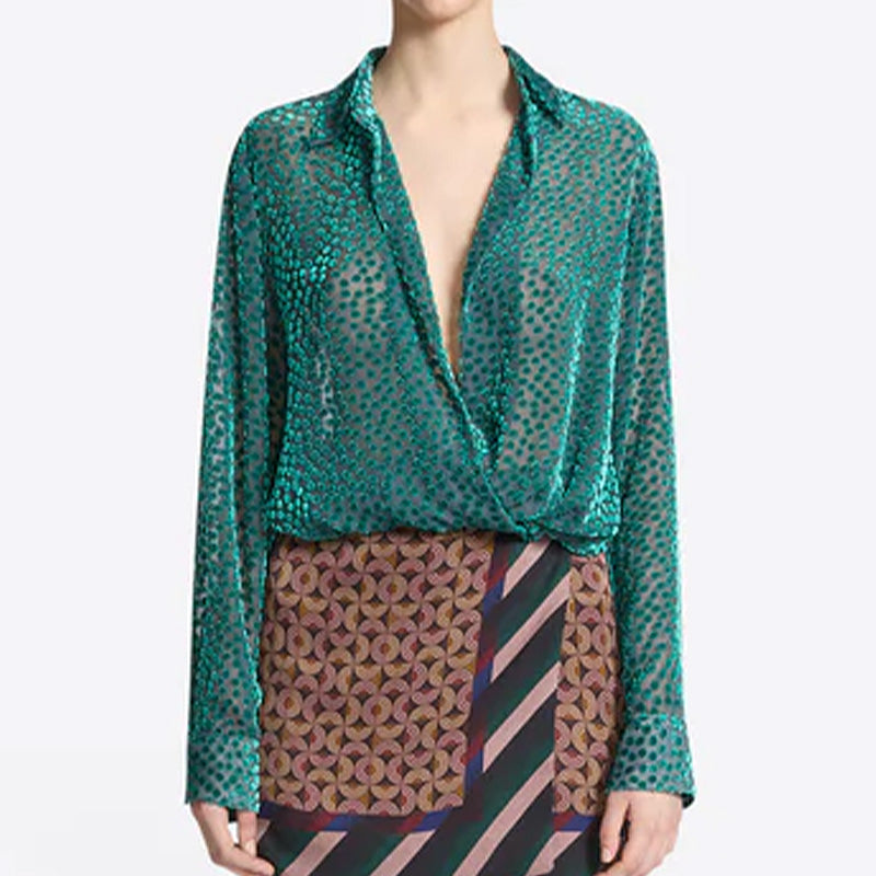Wrap Blouse