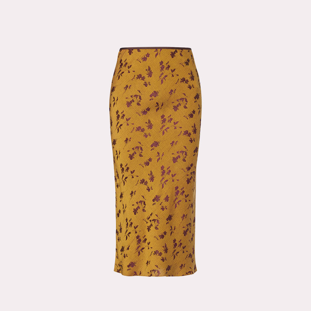 Midi-rok Flowers