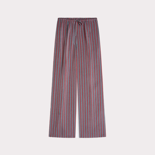 Straight-Leg Stripe Pants