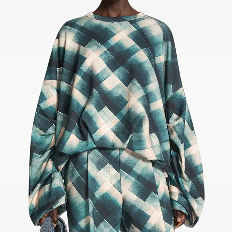 Draped Sweatshirt