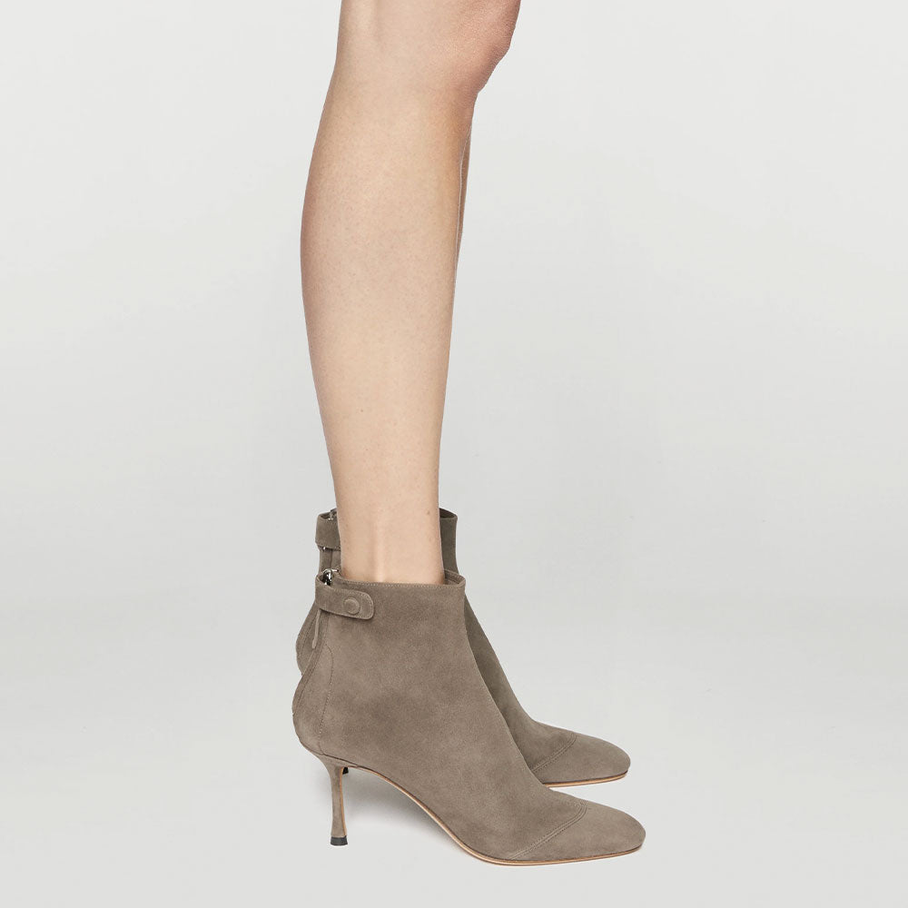 Ankle Bootie Suede
