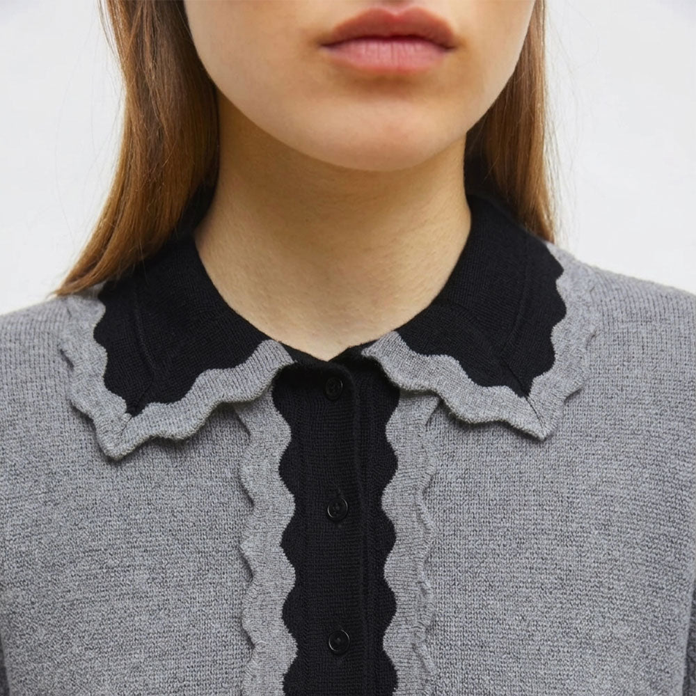 Scalopped Sweater