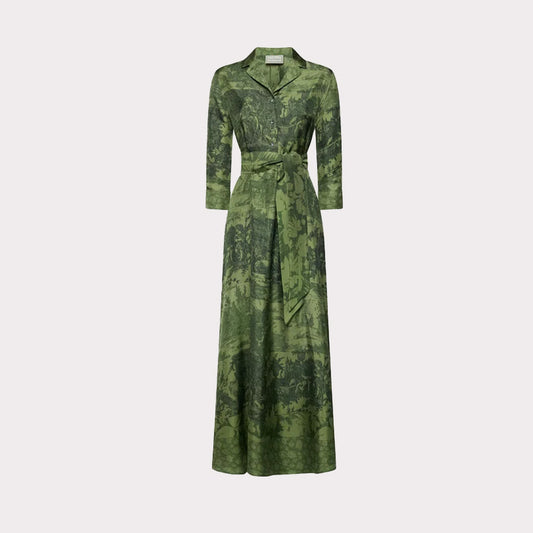 Pierre-Louis Mascia ALOE dress silk | ALOEGUM Shirt Dress Silk | Mostert & van Leeuwen | 516037 | 01933403