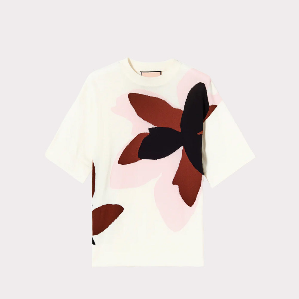 Top Flower Knit