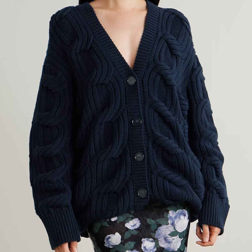 Cable Cardigan