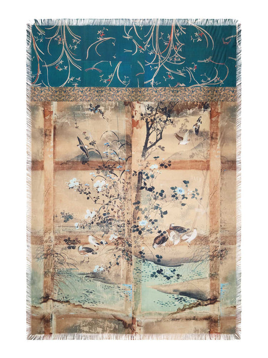 ALOEUW Shawl Scarf Silk