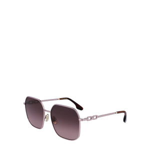 Dark Brown Chain Frame Sunglasses