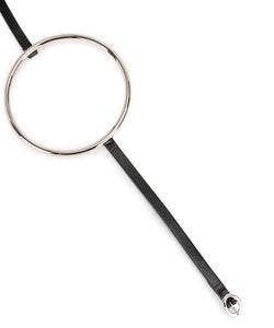 Dries van Noten Fine Belt with Large Ring
