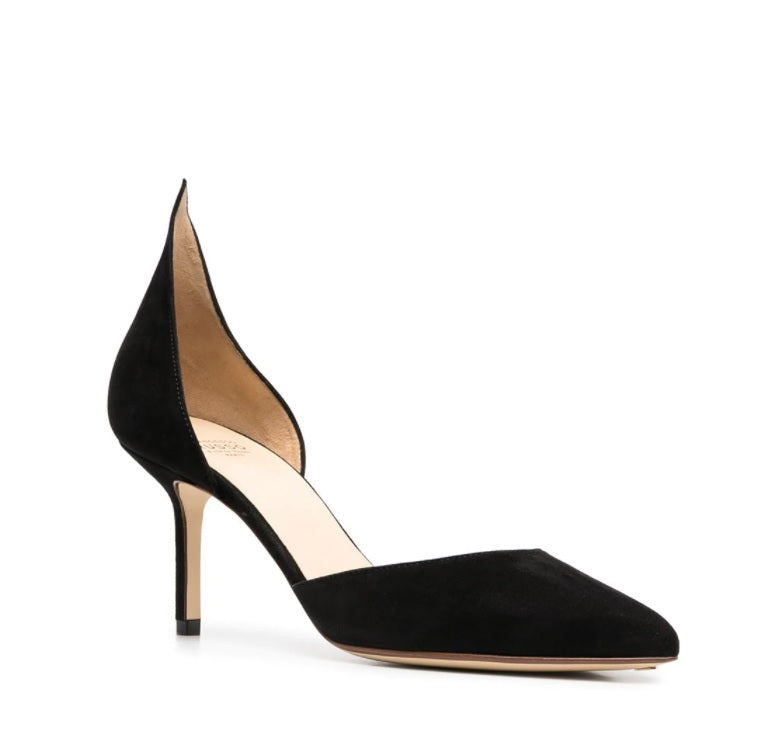 Pointed Mid-height Pumps