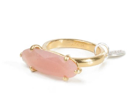 Goldplated Ring with Sunstone