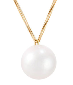 18kt Yellow Gold Necklace With Large Freshwater Pearl