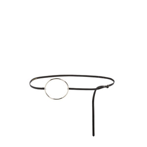 Dries van Noten Fine Belt with Large Ring