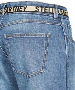 Stella McCartney Logo Belt Slim-fit Jeans
