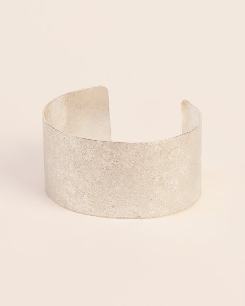 Hammered Sterling Silver Cuff Bracelet
